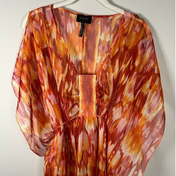 Laundry by Shelli Segal Tie Dye Swimsuit Cover Up Women's XS - Picture 3 of 5